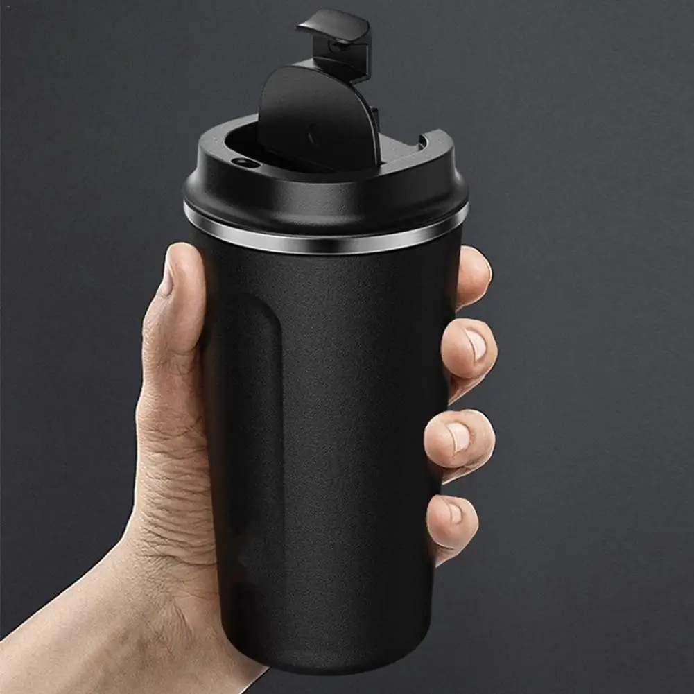 380 мл/510 мл Нержавеющая сталь термос для кофе с кружкой утепленная сушащий