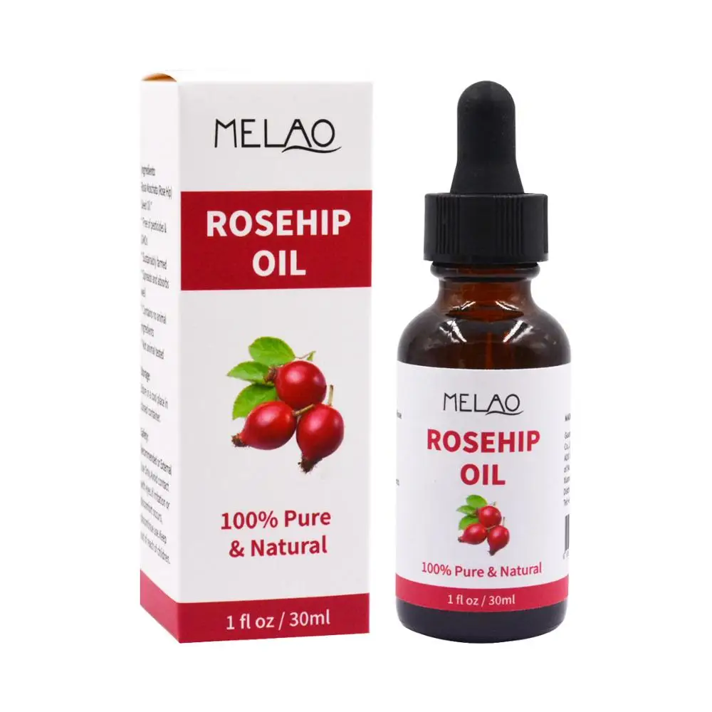 

100% Pure Organic Essential Oils Rosehip Oil for Face and Body Massage Oil 30ml