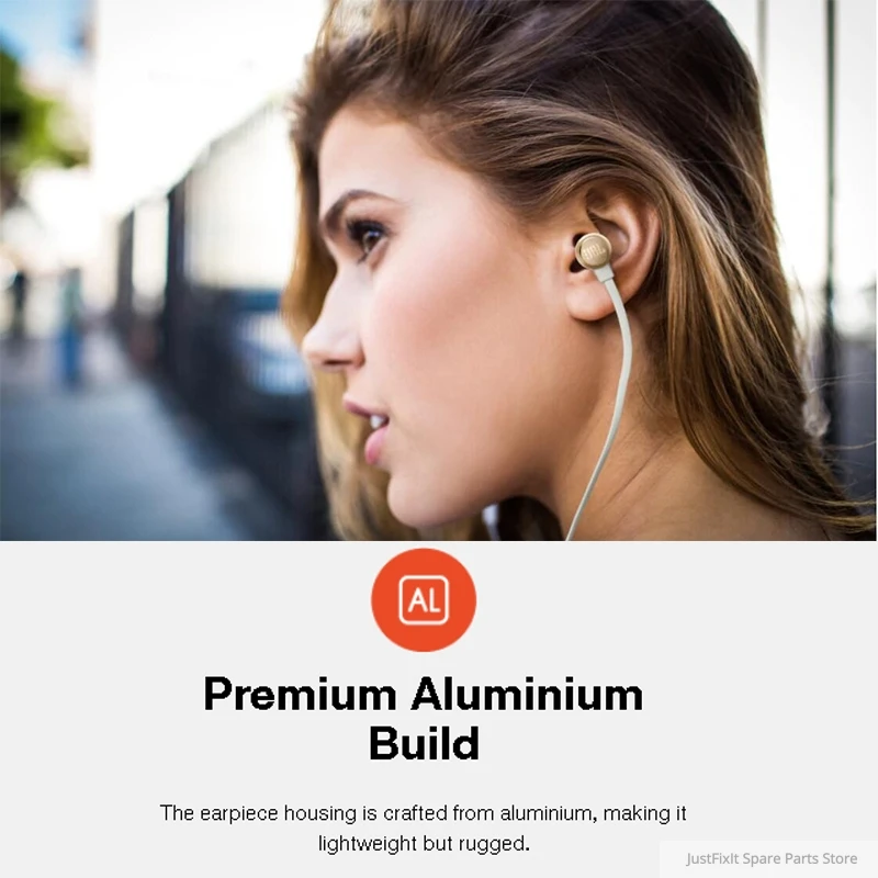 Original JBL T290 Wired Earphones Stereo Music Sports Bass Headset 1-Button Remote Hands-free Call with Mic for iPhone Android |