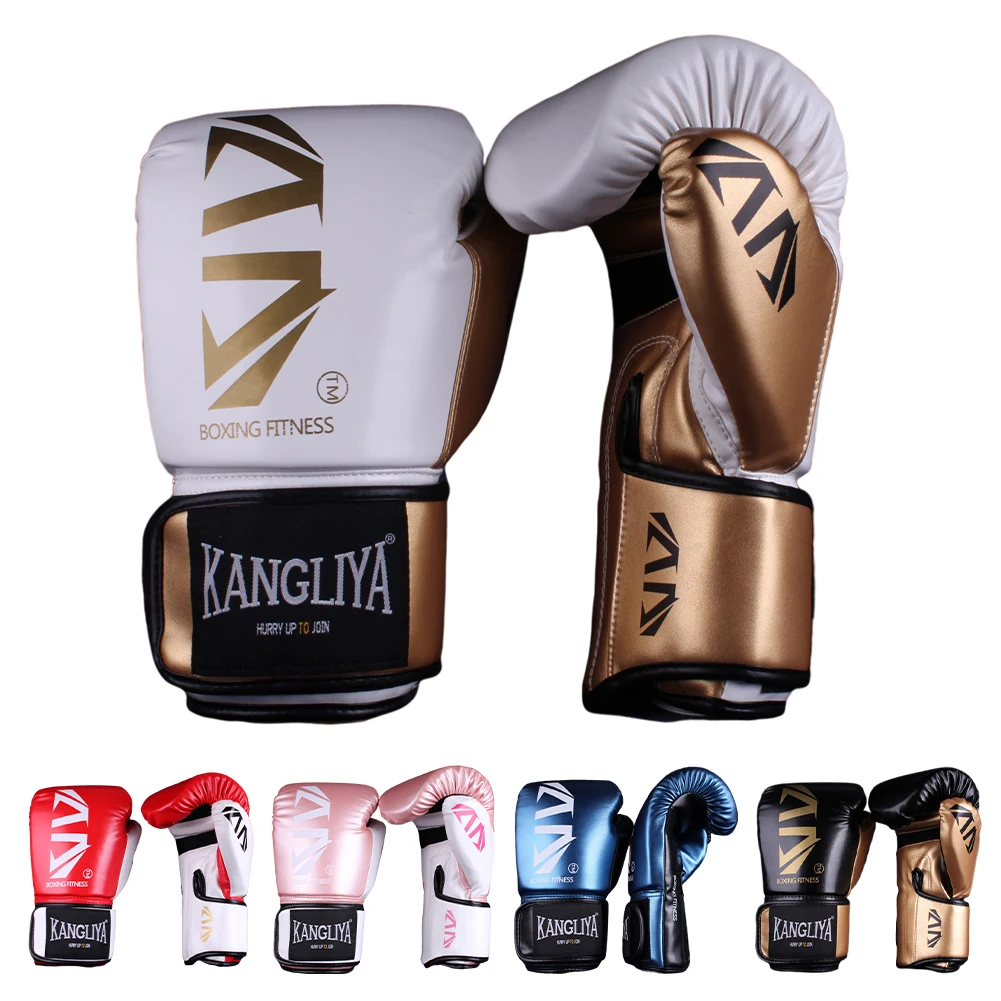

MMA Boxing Gloves for Kids Adults Muay Thai Boxe Sanda Equipment Free Fight Martial Arts Kick Boxing Training Glove 6-14OZ
