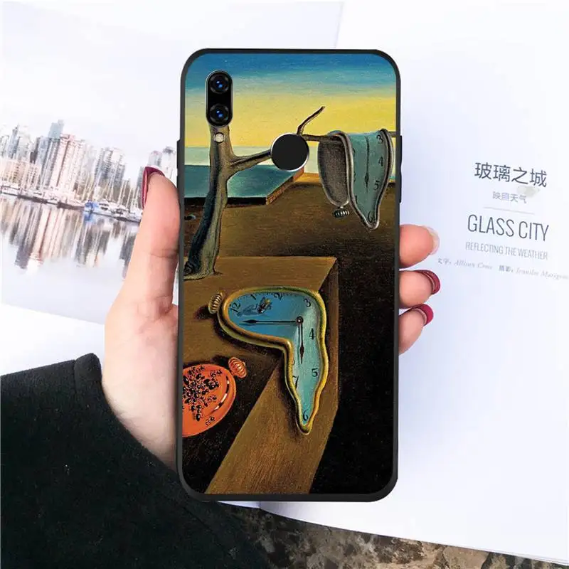 

Salvador Dali Art fashion pattern Phone Cases For Huawei honor Mate P 10 20 30 40 Pro 10i 9 10 20 8 x Lite Luxury brand shell