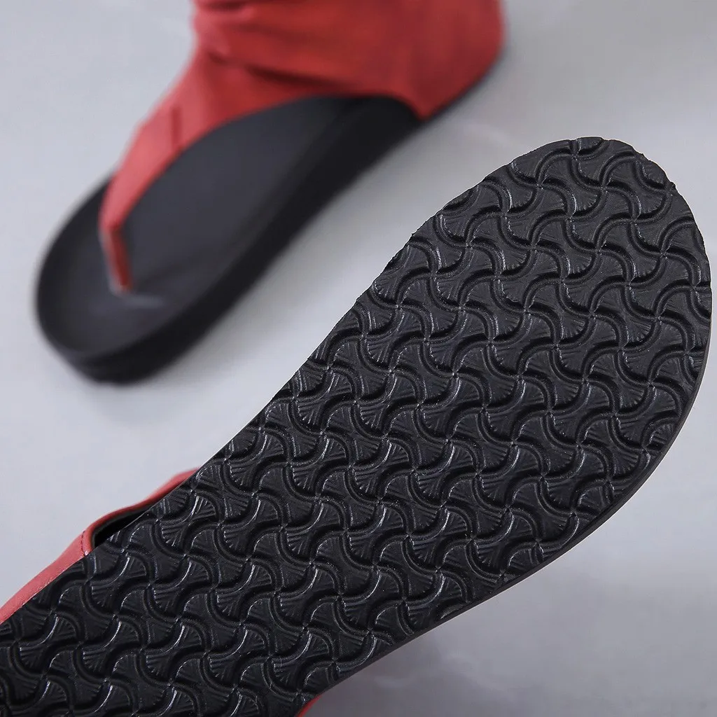 Летняя обувь в римском стиле Женские замшевые дышащие сандалии на плоской