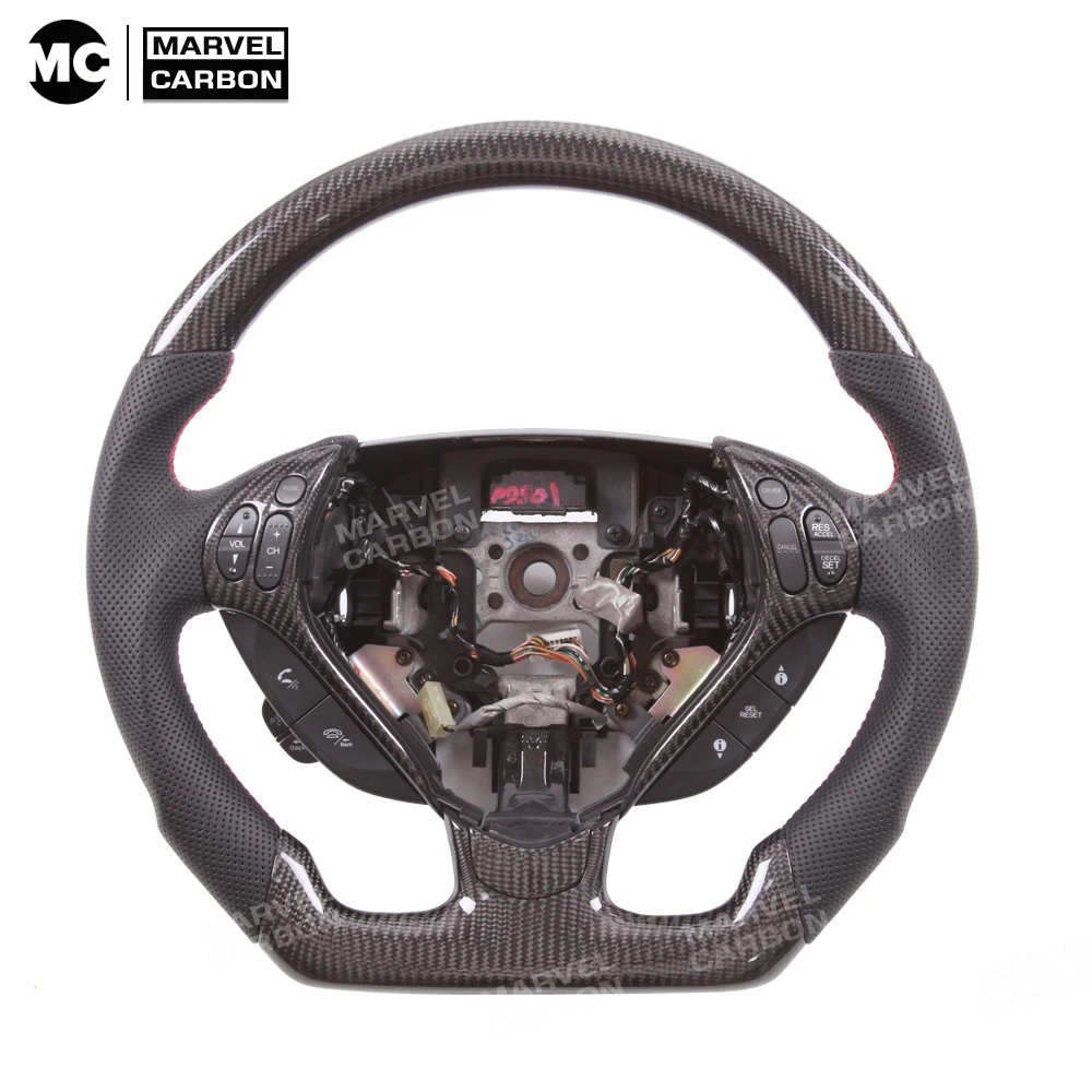 

Дисплей Race display 100%, рулевое колесо из настоящего углеродного волокна для Acura MDX,RDX ,ILX ,TLX ,NSX