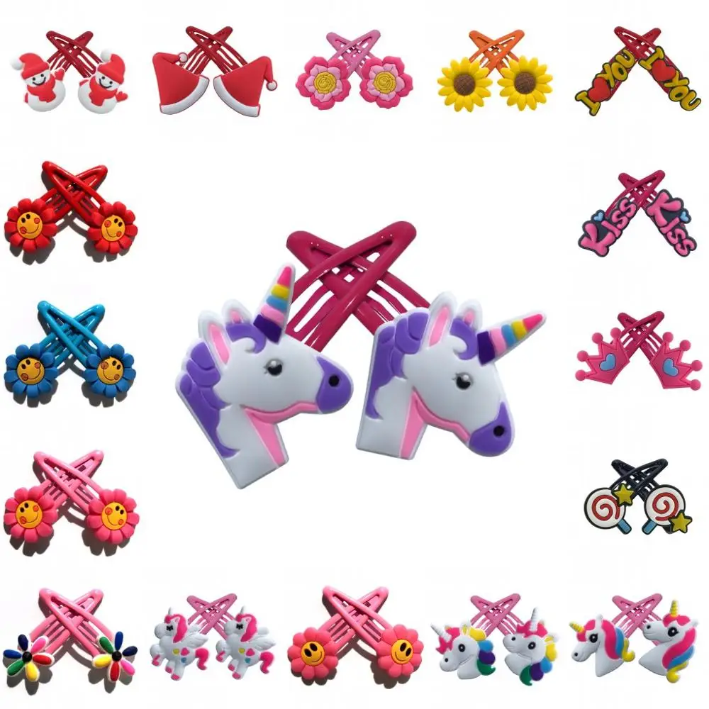 

1Pairs Cute Cartoon Hair Clips for Girls Headbands for Girls Christmas Hair AccessoriesHeadband