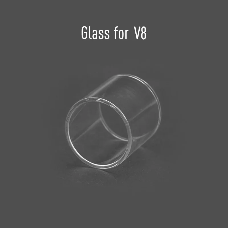 for V8 Volcanee 1 шт. Pyrex Стеклянная трубка для замены испарителя для V12 Ijust S Manta RTA атомайзер Vape электронная сигарета танк - Цвет: for V8