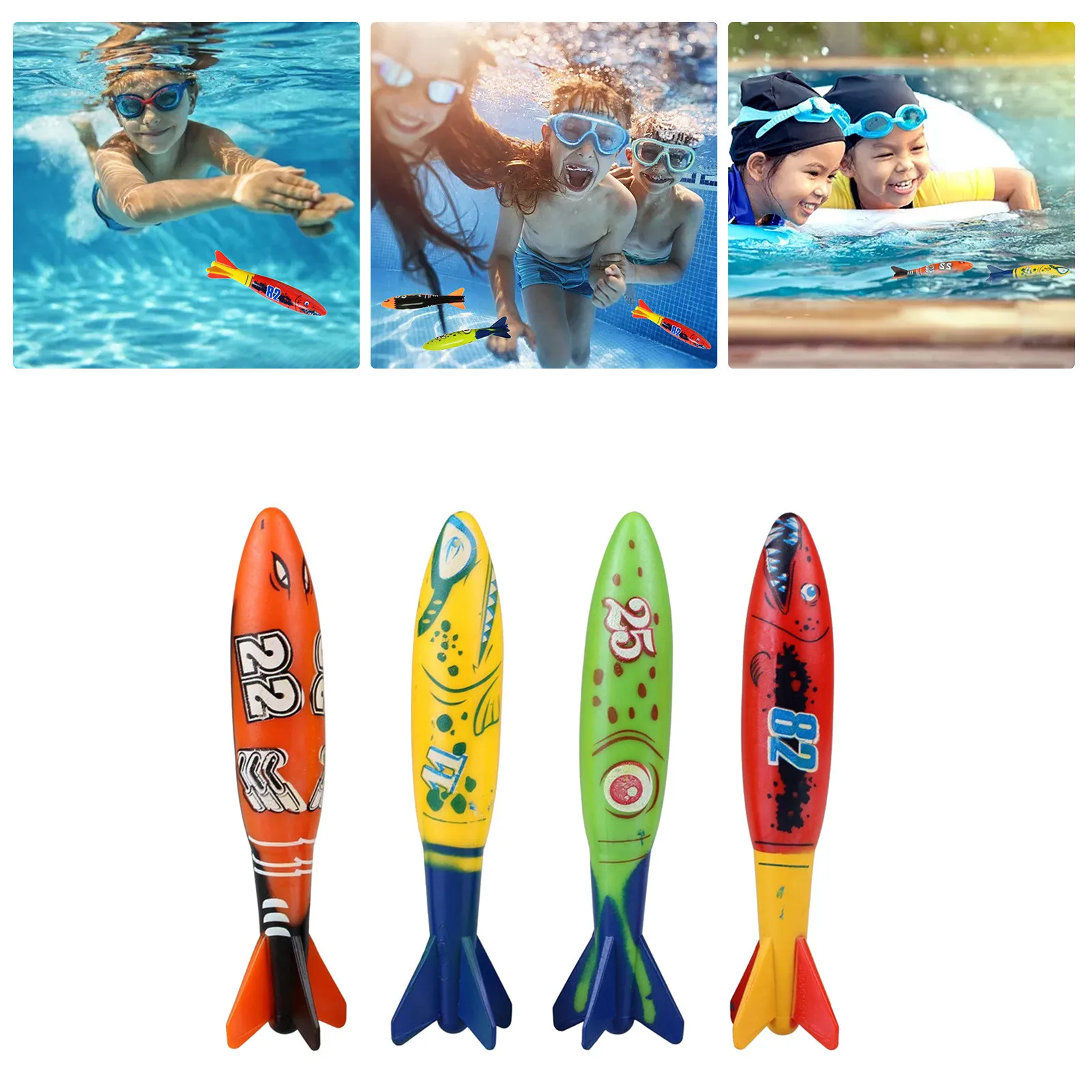 Для Подводного Погружения и дайвинга торпеда игрушка для бассейна 5 дюймов шар k