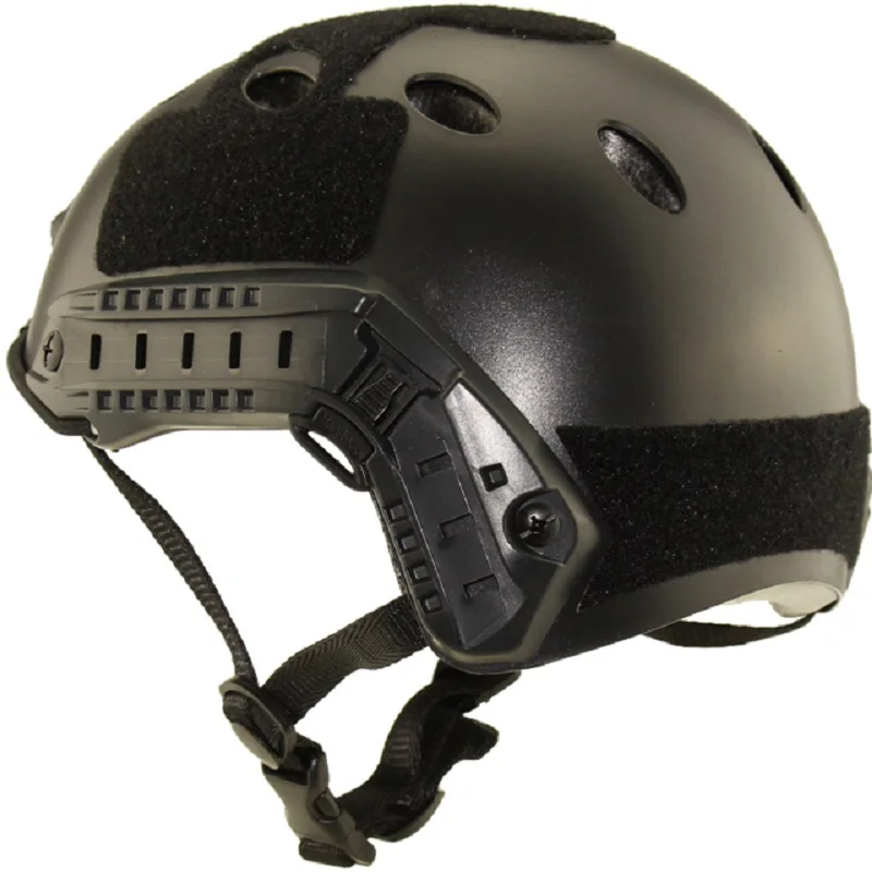 

Fast PJ ABS Airsoft Plastic Helmet Tactical Military Crash Helmet For Outdoor Sports Paintball Game Protective Riding Safety Cap