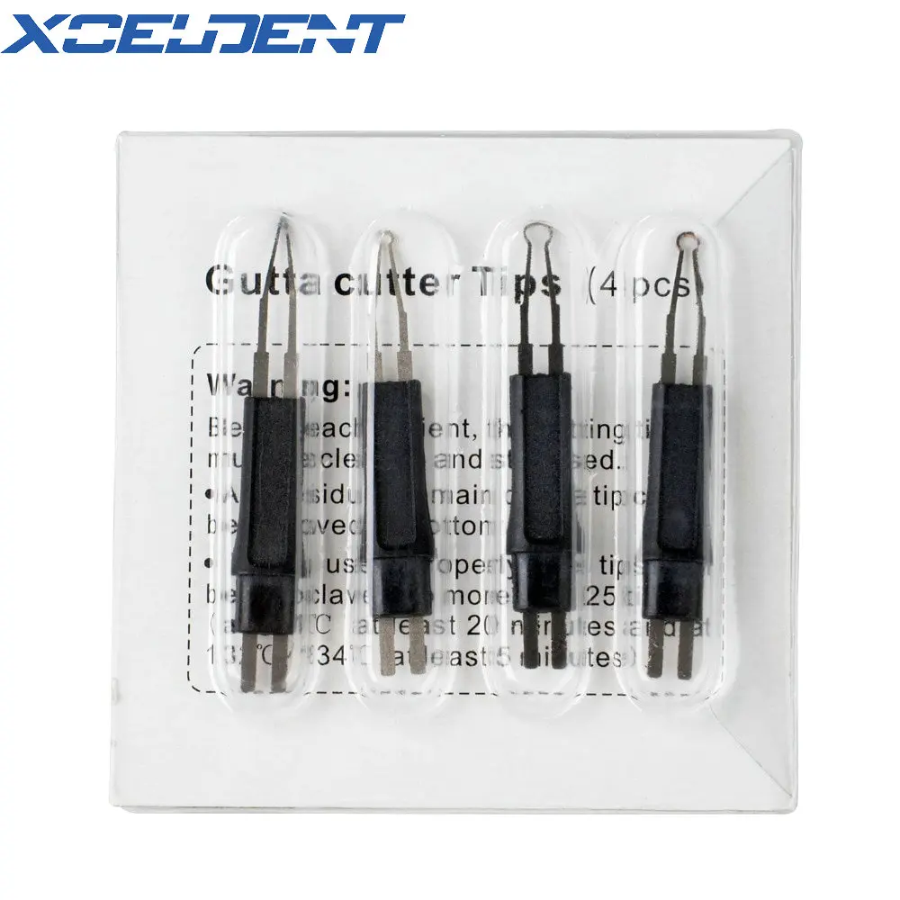 4 советы Стоматологическая гуттаперча резинки зуб фрезы Эндо Gutta Резак