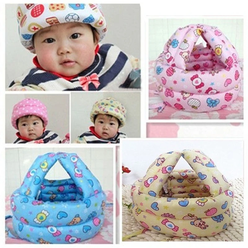 Детский защитный шлем для обучения ходьбе детская шапка мальчиков и девочек