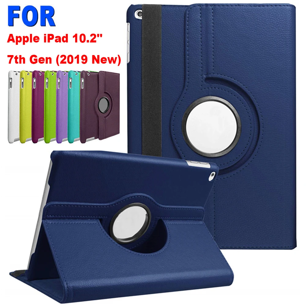 Модный вращающийся на 360 градусов умный кожаный чехол с магнитной откидной