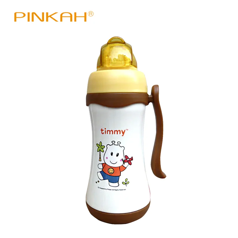 Кружка с рисунком из мультфильма PINKAH 304 нержавеющая сталь Детские соломинки