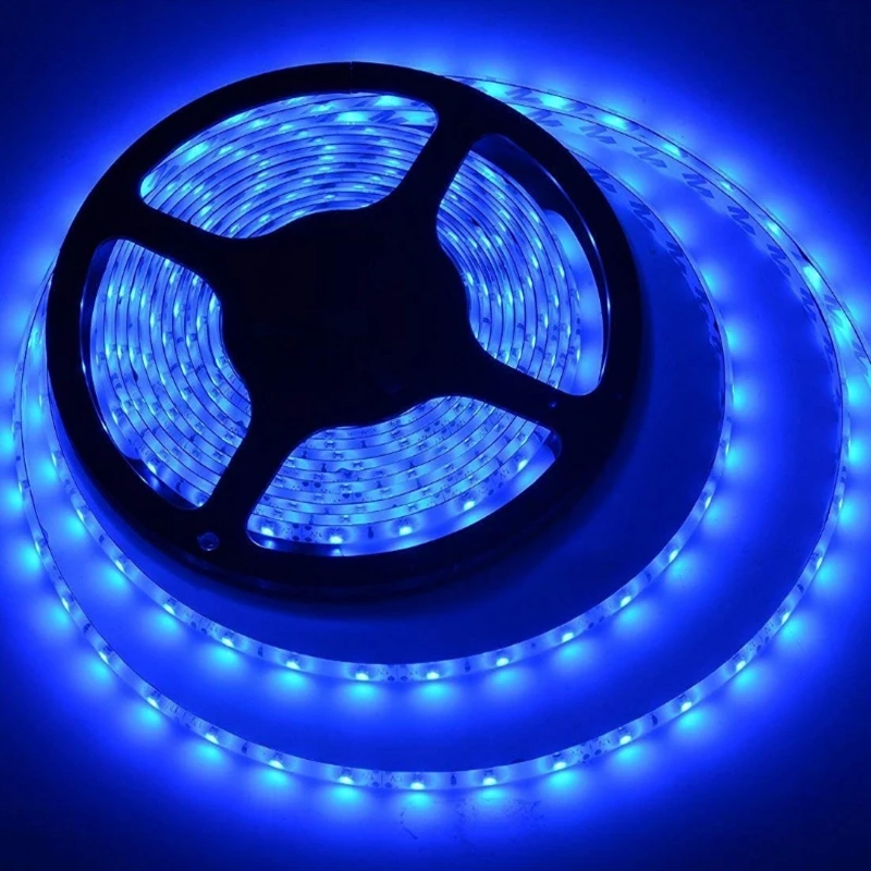 Светодиодная лента 2835SMD DC12V гибкий светодиодный светящаяся лента 5 м 300 светодиодный водонепроницаемый Скотч для ТВ фоновое зеркало двери стены лестницы