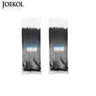 200 шт., самоблокирующиеся Нейлоновые кабельные стяжки 5*300 мм