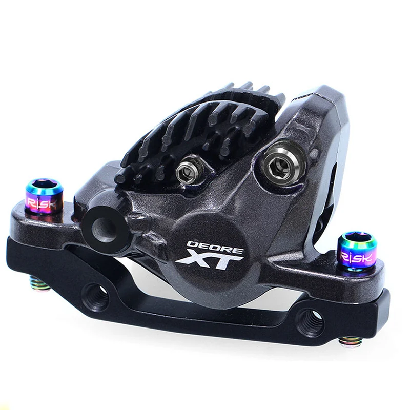 

Risk 4Pcs M6X20 Mtb Bike Disc Brake Screws Titanium Alloy Titanium Stem Bolts For Mtb Bicycle Slx Xt Clamp Color