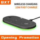 Беспроводное зарядное устройство четыре в одном для смартфонов, смарт-браслетов, BlueTooth-наушников, многофункциональная беспроводная зарядка с USB-разъемом