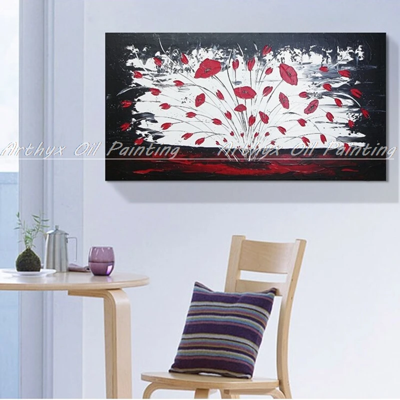 Arthyx ручная роспись современная абстрактная палитра нож холст Масляные картины