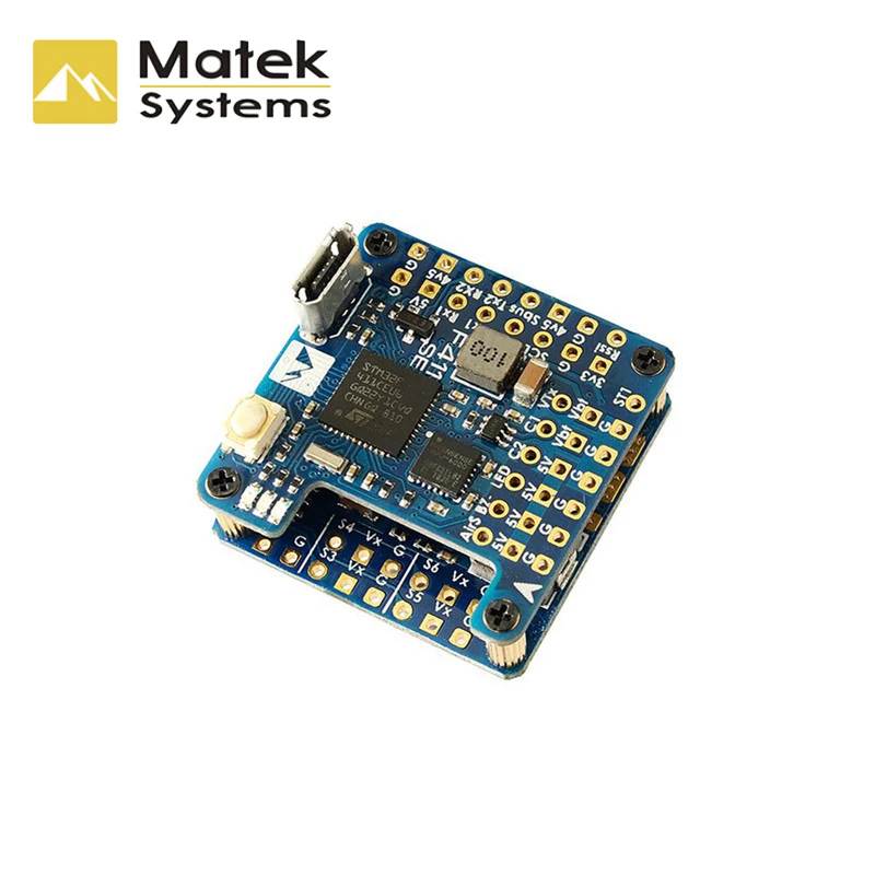 Система управления полетом Matek STM32F411CEU6 встроенный контроллер полета OSD 2-6S для RC