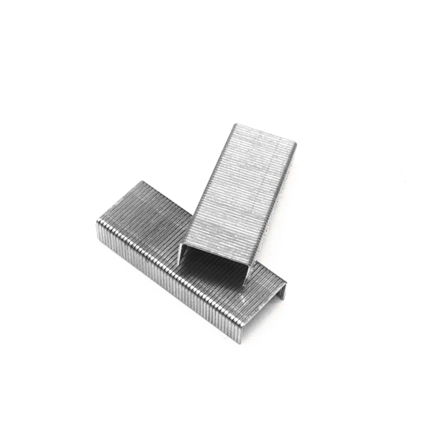 Стандартные скобы мини для обвязки бумаги № 10 высотой 5 мм 900 в коробке школы