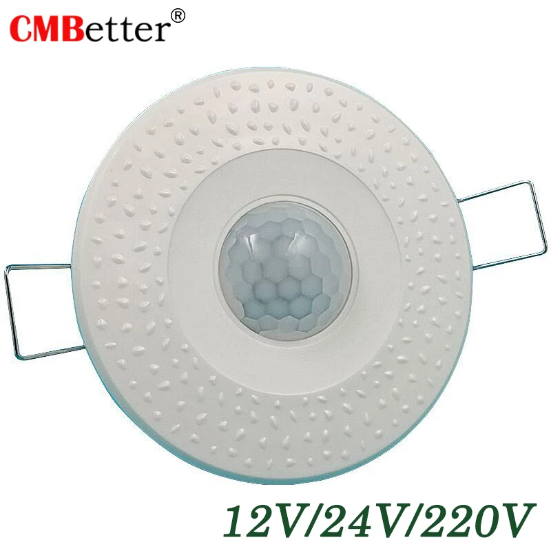 AC 220v DC 12V 24V 360 градусов Крытый Инфракрасный датчик движения из PIR детектор