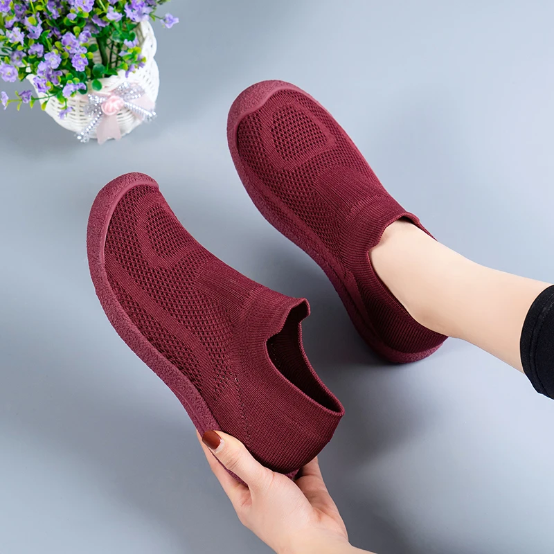 Tenis Feminino 2021 New Design Gym Tennis Shoes Women Men Athletic Fitness Sneakers Lovers Slip On Mesh Sport Shoes Basket Femme