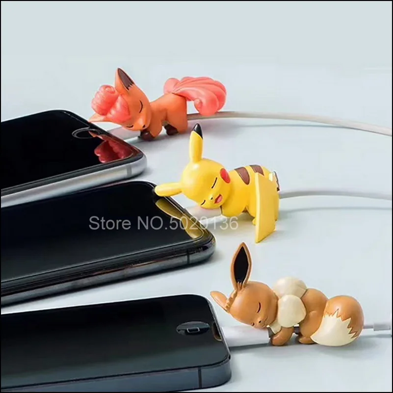 Защита для кабеля Pokemones Go USB кабель зарядки реквизит косплея чехол с изображением