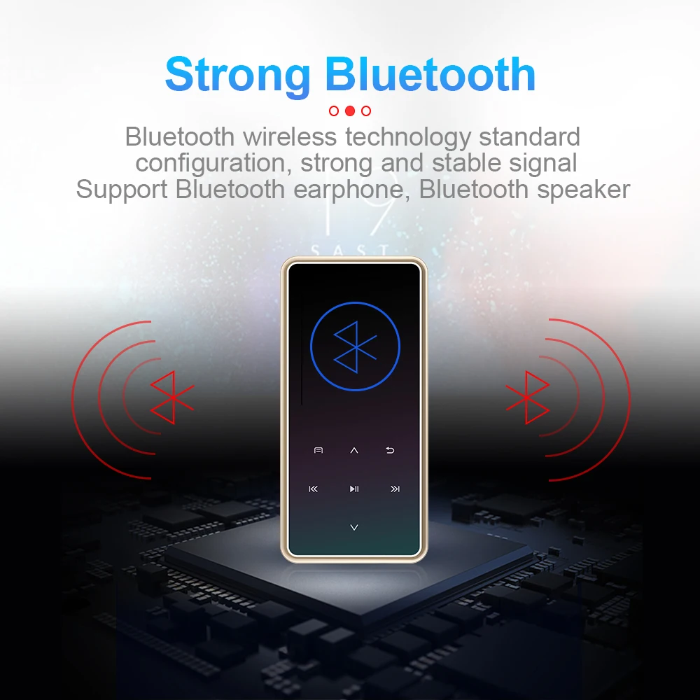Mp3-плеер SRUTON M12 музыкальный плеер с поддержкой Bluetooth сенсорным экраном 32 Гб