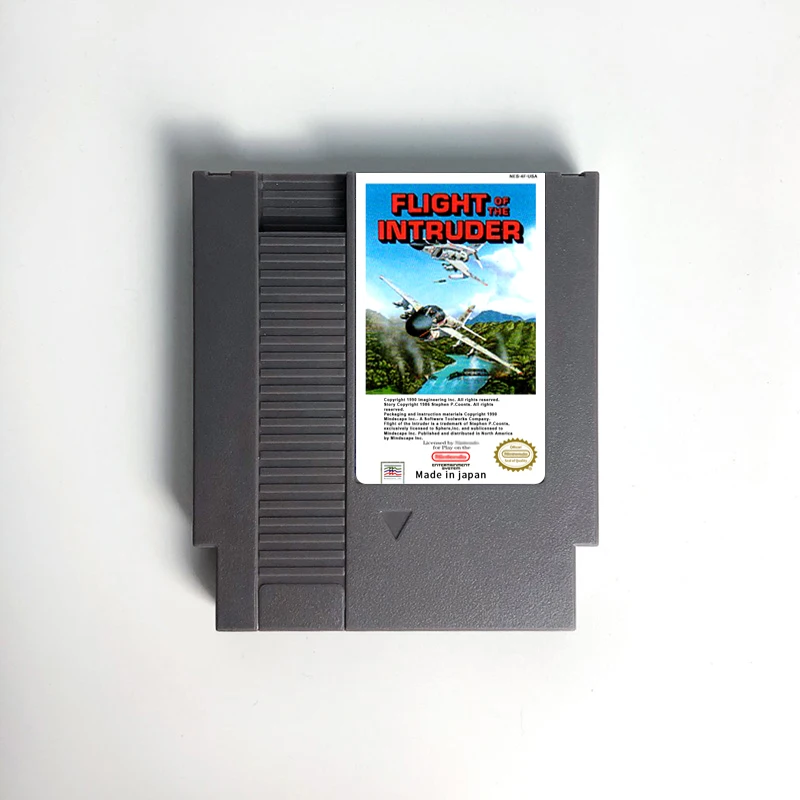 

Полет игрового картриджа Intruder для консоли NES с 72 контактами