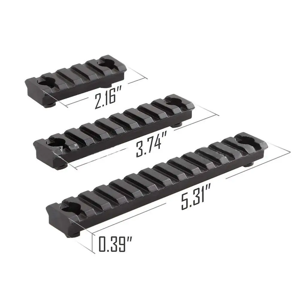 Magorui M-LOK Пикатинни/Вивера сегмент направляющая для ствольной накладки раздел 5/9/13 слот