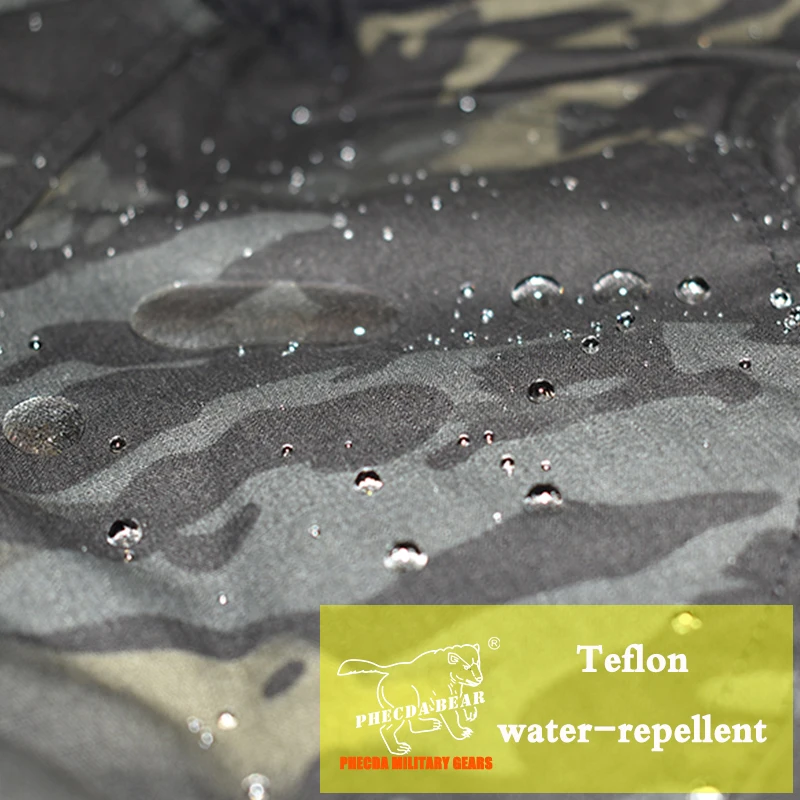 Охота ткань мультикам черный камуфляж армейские униформа для страйкбола