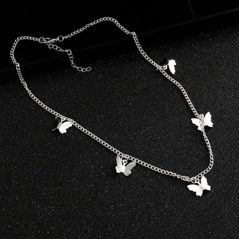 

Creative Butterfly Pendant Star Necklace Women Jewelry 2021