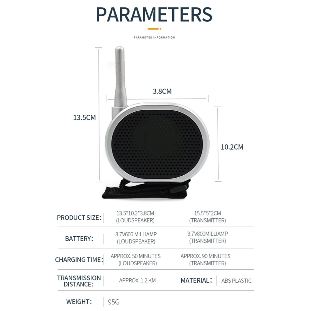 Радиоуправляемый Дрон мегафон для камеры дрона воздушная трансляция с громким