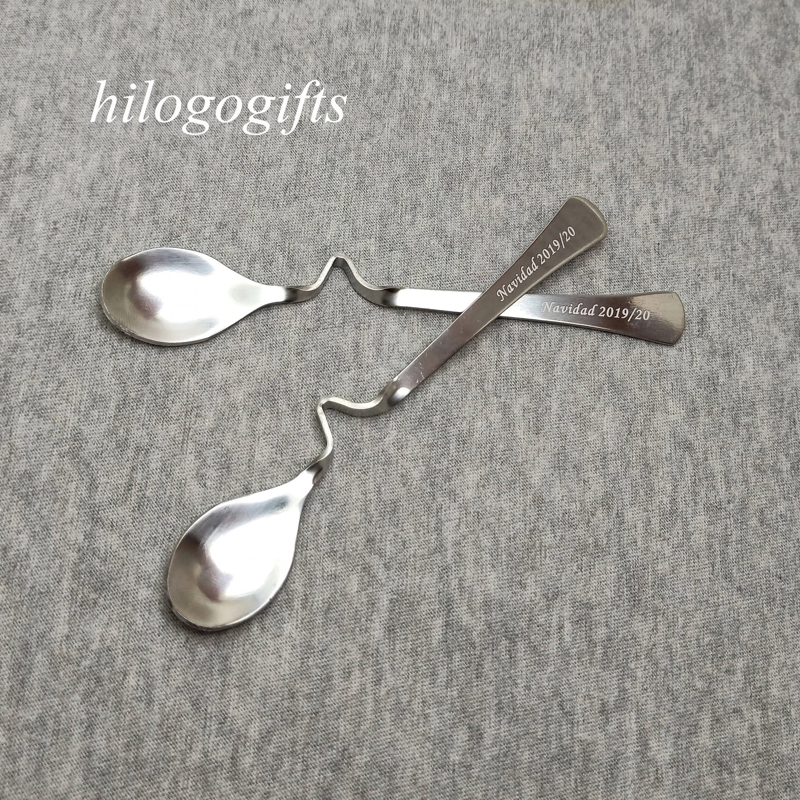100sets wedding souvenirs personalized table spoons stainless steel bar cafe spoon tool customized free with your text | Дом и сад
