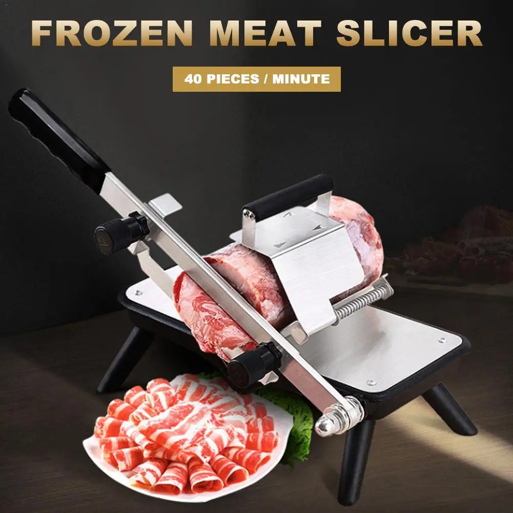 Коммерческие бытовые ручная ломтерезка для мяса ягненка говядина Meatloaf