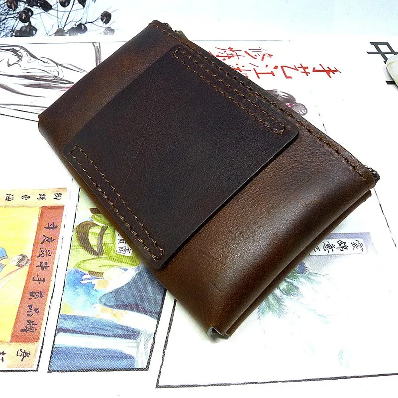 Blongk на Молнии Поясная Сумка кожаная сумка пояс Малый держатель кредитной карты