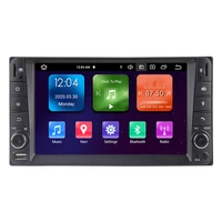 7 inch android 10 car stereo multimedia player gps navi 464g built in carplay fm am rds for toyota rav4 hilux prado corolla
