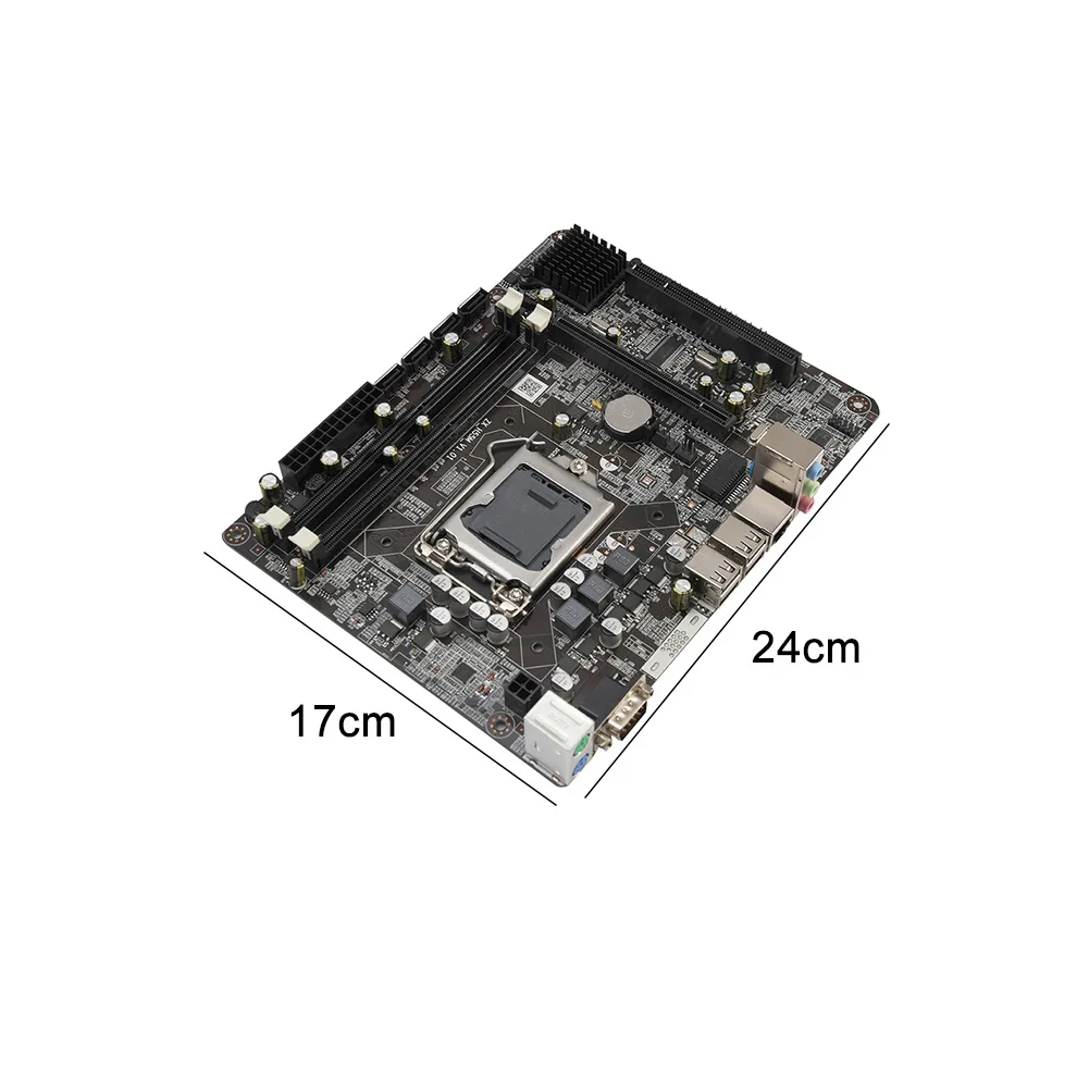 Новейший процессор Intel P55 H55 H55M PM55 P57 разъем LGA 1156 материнская плата DDR3 1600 1333 1066 Ксеон i3 i5 i7 LGA1156 Процессор материнская плата компьютера