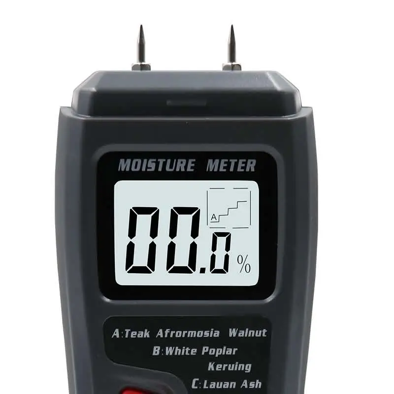 Измеритель влажности древесины EMT01 цифровой прибор для измерения 2 иглы 0 99.9% с