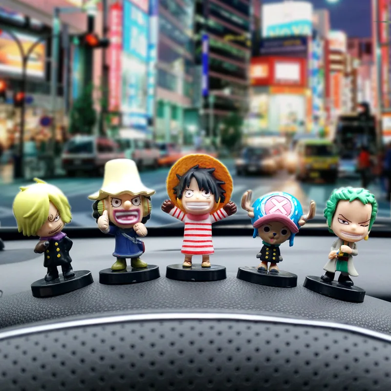 9 шт./лот один раз штучная фигурка Луффи Зоро игрушки Санджи и нами Чоппер Робин