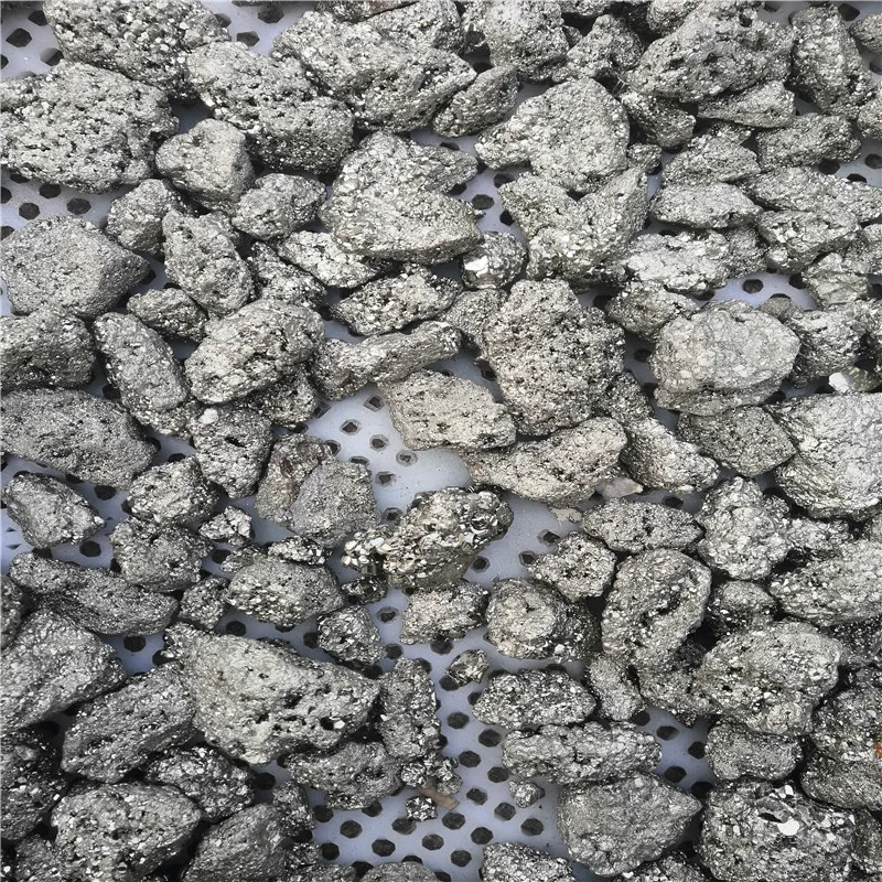 Натуральный медный колчедан хрустальные камни халкопирит образец минерала