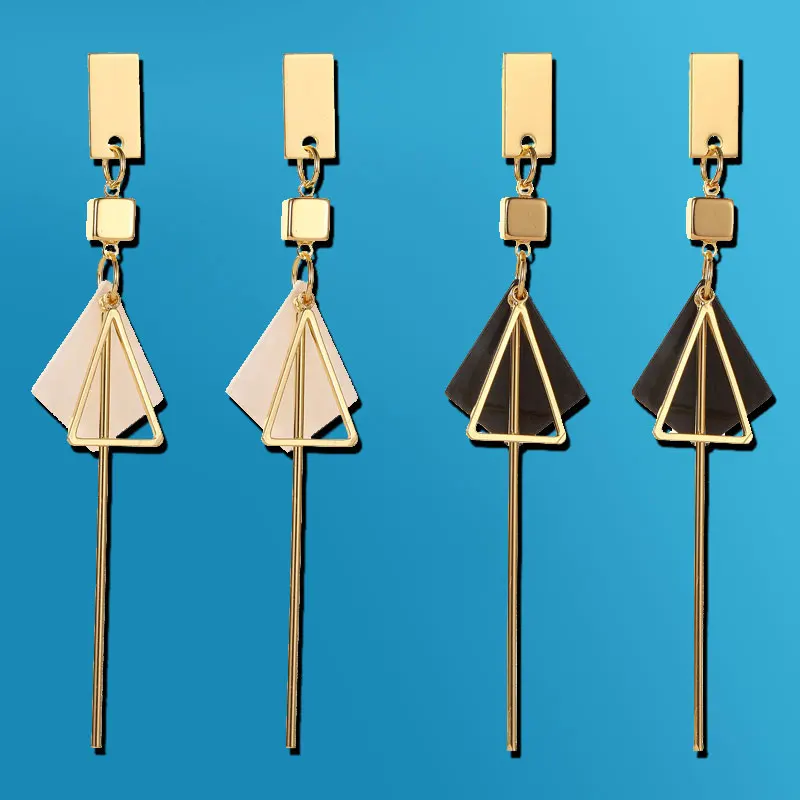 Праздничный ветер корейская мода украшенные Красной сеткой драгоценные серьги