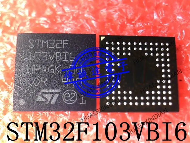 Новый оригинальный STM32F103VBI6 STM32F 103VBI6 STM32F103VB16 BGA100 |