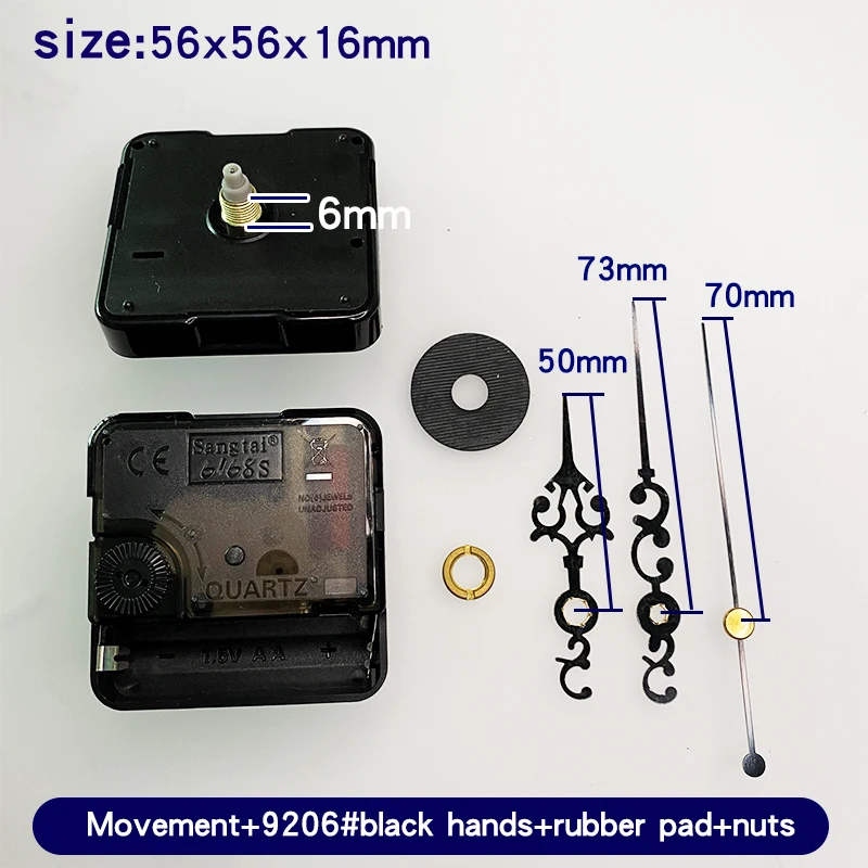 Настенные часы Yurudder 6168 механизм для ремонта