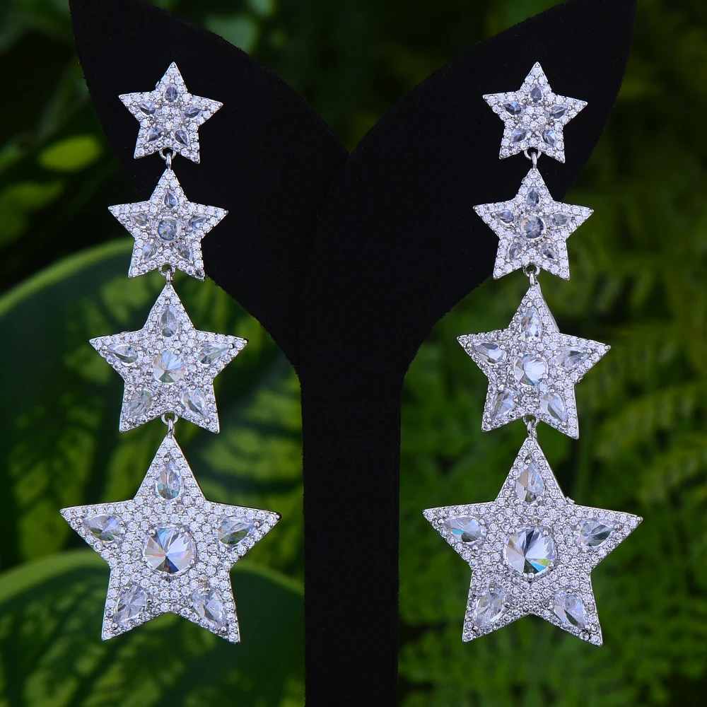 Женские серьги-подвески GODKI длинные геометрические серьги в богемном стиле со