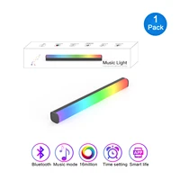 2021 ambient lighting smart music rgb light bar built in mic for gaming tv bedroom living room party