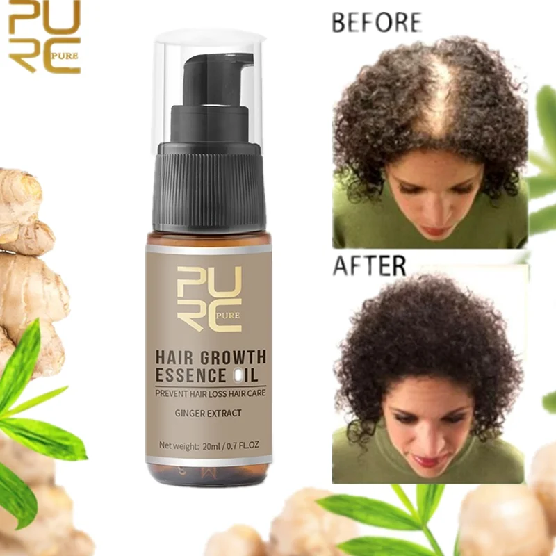 

Hair Growth Essential Oil PURC Anti-dropping Fast Hair Growth and Scalp Care, Used In Beauty and Hair Care for Men and Women