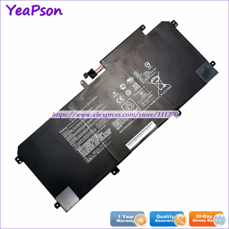Yeapson 11 4 V 45Wh Подлинная C31N1411 A32RG50 батарея для ноутбука Asus ZenBook UX305 UX305CA UX305F серия