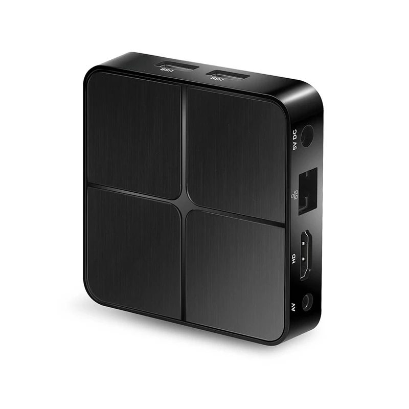 Мини ТВ приставка T96 Android 7 1 сетевой плеер 4K 2 4 ГГц Wi Fi медиаплеер TX3 (штепсельная