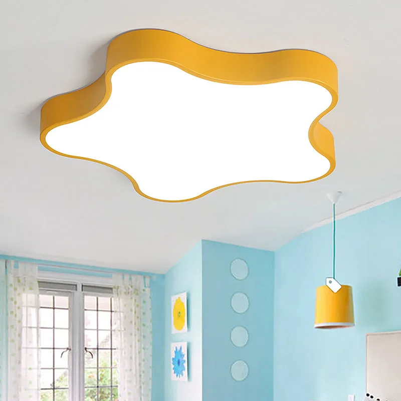 

Nordic modern bedroom LED ceiling lamp children's room five-pointed star ceiling lamp corridor lamp factory direct ceiling light