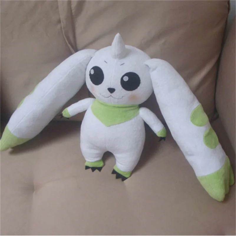 

Anime Digimon Digital Monsters Cosplay Plush Toy Lee Shouchun Pet Terriermon Figure Doll Filling Pillow 45cm Gift for Child