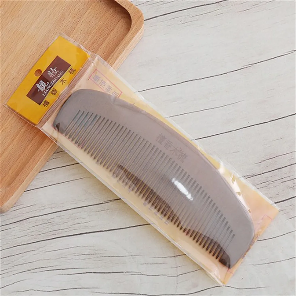 Антистатические деревянные расчески из сандалового дерева 1 шт. модная расческа